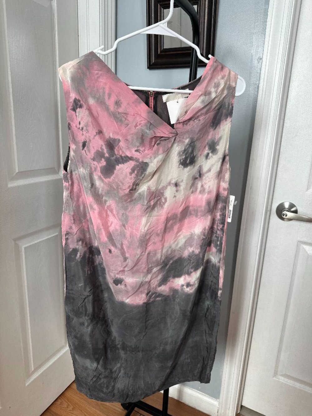 Lumiere Sleeveless, Cloud Print Dress (NWT), M